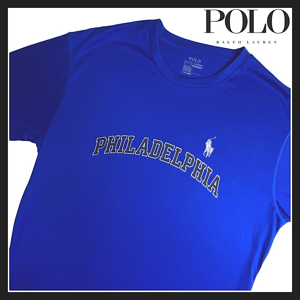 Polo Ralph Lauren Luxury Performance 'Philadelphia' 76’ers Tee (LT) Like NEW
